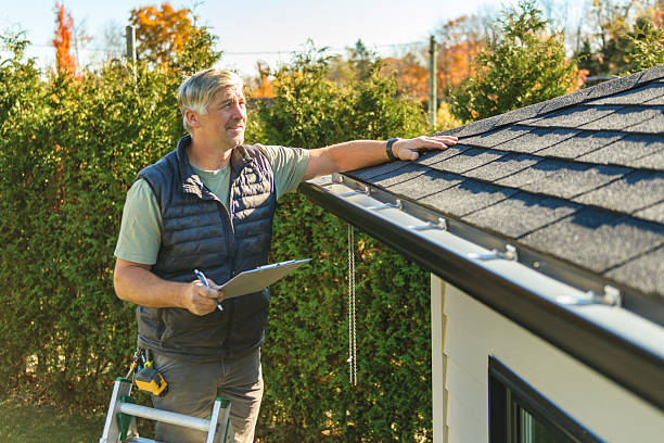 Professional Flat Roof Repair technician working in Woodstock, GA